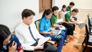 มรภ.เทพสตรี จัดประชุมขับเคลื่อนมาตรการองค์กรเพื่อความปลอดภัยทางถนนและวินัยจราจร
