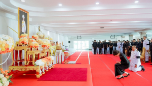 มรภ.เทพสตรี ร่วมเป็นเจ้าภาพพิธีบำเพ็ญกุศลสวดพระอภิธรรม อุทิศถวายพระราชกุศลแด่ สมเด็จพระเจ้าลูกเธอ เจ้าฟ้าพัชรกิติยาภาฯ