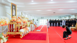 มรภ.เทพสตรี ร่วมเป็นเจ้าภาพพิธีบำเพ็ญกุศลสวดพระอภิธรรม อุทิศถวายพระราชกุศลแด่ สมเด็จพระเจ้าลูกเธอ เจ้าฟ้าพัชรกิติยาภาฯ