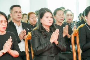 มรภ.เทพสตรี ร่วมเป็นเจ้าภาพพิธีบำเพ็ญกุศลสวดพระอภิธรรม อุทิศถวายพระราชกุศลแด่ สมเด็จพระเจ้าลูกเธอ เจ้าฟ้าพัชรกิติยาภาฯ