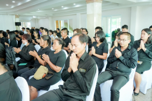 มรภ.เทพสตรี ร่วมเป็นเจ้าภาพพิธีบำเพ็ญกุศลสวดพระอภิธรรม อุทิศถวายพระราชกุศลแด่ สมเด็จพระเจ้าลูกเธอ เจ้าฟ้าพัชรกิติยาภาฯ