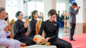 มรภ.เทพสตรี ร่วมเป็นเจ้าภาพพิธีบำเพ็ญกุศลสวดพระอภิธรรม อุทิศถวายพระราชกุศลแด่ สมเด็จพระเจ้าลูกเธอ เจ้าฟ้าพัชรกิติยาภาฯ