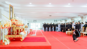 มรภ.เทพสตรี ร่วมเป็นเจ้าภาพพิธีบำเพ็ญกุศลสวดพระอภิธรรม อุทิศถวายพระราชกุศลแด่ สมเด็จพระเจ้าลูกเธอ เจ้าฟ้าพัชรกิติยาภาฯ