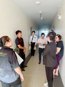 สำนักงานบริการวิชาการฯ ร่วมกับคณะมนุษยศาสตร์ฯ มรภ.เทพสตรี เดินหน้าใส่ใจคุณภาพชีวิตนักศึกษา เยี่ยมหอพักหญิง F1 ประจำเดือนมีนาคม 2569 สร้างความอบอุ่นและรับฟังปัญหาใกล้ชิด