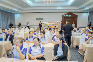 คณะมนุษยศาสตร์ฯ มรภ.เทพสตรี ลงพื้นที่สระบุรี จัดอบรมผู้สูงอายุ ดีไซน์ ถุงหอมสมุนไพร เสริมสุขภาวะและสร้างมูลค่าเพิ่มให้ชุมชน
