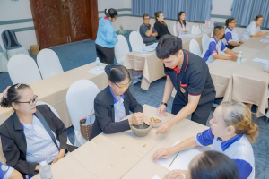 คณะมนุษยศาสตร์ฯ มรภ.เทพสตรี ลงพื้นที่สระบุรี จัดอบรมผู้สูงอายุ ดีไซน์ ถุงหอมสมุนไพร เสริมสุขภาวะและสร้างมูลค่าเพิ่มให้ชุมชน