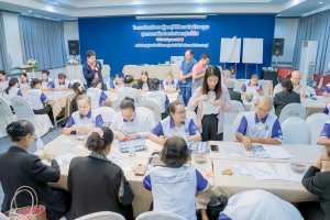 คณะมนุษยศาสตร์ฯ มรภ.เทพสตรี ลงพื้นที่สระบุรี จัดอบรมผู้สูงอายุ ดีไซน์ ถุงหอมสมุนไพร เสริมสุขภาวะและสร้างมูลค่าเพิ่มให้ชุมชน