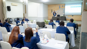 สำนักงานอธิการบดี มรภ.เทพสตรี จัดโครงการเผยแพร่แผนยุทธศาสตร์สำนักงานอธิการบดี ยกระดับงานบริการยุคดิจิทัลด้วย AI