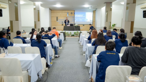 สำนักงานอธิการบดี มรภ.เทพสตรี จัดโครงการเผยแพร่แผนยุทธศาสตร์สำนักงานอธิการบดี ยกระดับงานบริการยุคดิจิทัลด้วย AI