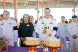 มรภ.เทพสตรี ร่วมพิธีทำบุญตักบาตรและพิธีบำเพ็ญกุศล อุทิศถวายเป็นพระกุศลแด่ สมเด็จพระเจ้าลูกเธอ เจ้าฟ้าพัชรกิติยาภาฯ ในวาระครบ 15 วัน (ปัณรสมวาร)
