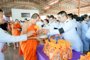 มรภ.เทพสตรี ร่วมพิธีทำบุญตักบาตรและพิธีบำเพ็ญกุศล อุทิศถวายเป็นพระกุศลแด่ สมเด็จพระเจ้าลูกเธอ เจ้าฟ้าพัชรกิติยาภาฯ ในวาระครบ 15 วัน (ปัณรสมวาร)