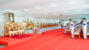 มรภ.เทพสตรี ร่วมพิธีทำบุญตักบาตรและพิธีบำเพ็ญกุศล อุทิศถวายเป็นพระกุศลแด่ สมเด็จพระเจ้าลูกเธอ เจ้าฟ้าพัชรกิติยาภาฯ ในวาระครบ 15 วัน (ปัณรสมวาร)