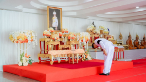 มรภ.เทพสตรี ร่วมพิธีทำบุญตักบาตรและพิธีบำเพ็ญกุศล อุทิศถวายเป็นพระกุศลแด่ สมเด็จพระเจ้าลูกเธอ เจ้าฟ้าพัชรกิติยาภาฯ ในวาระครบ 15 วัน (ปัณรสมวาร)