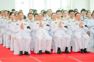 มรภ.เทพสตรี ร่วมพิธีทำบุญตักบาตรและพิธีบำเพ็ญกุศล อุทิศถวายเป็นพระกุศลแด่ สมเด็จพระเจ้าลูกเธอ เจ้าฟ้าพัชรกิติยาภาฯ ในวาระครบ 15 วัน (ปัณรสมวาร)