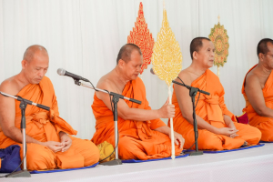มรภ.เทพสตรี ร่วมพิธีทำบุญตักบาตรและพิธีบำเพ็ญกุศล อุทิศถวายเป็นพระกุศลแด่ สมเด็จพระเจ้าลูกเธอ เจ้าฟ้าพัชรกิติยาภาฯ ในวาระครบ 15 วัน (ปัณรสมวาร)
