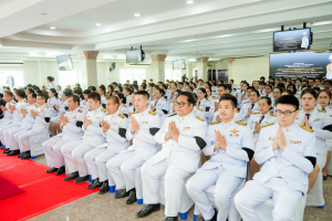 มรภ.เทพสตรี ร่วมพิธีทำบุญตักบาตรและพิธีบำเพ็ญกุศล อุทิศถวายเป็นพระกุศลแด่ สมเด็จพระเจ้าลูกเธอ เจ้าฟ้าพัชรกิติยาภาฯ ในวาระครบ 15 วัน (ปัณรสมวาร)