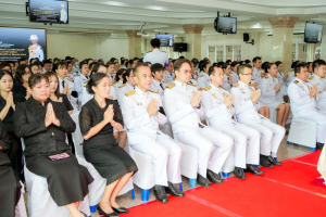 มรภ.เทพสตรี ร่วมพิธีทำบุญตักบาตรและพิธีบำเพ็ญกุศล อุทิศถวายเป็นพระกุศลแด่ สมเด็จพระเจ้าลูกเธอ เจ้าฟ้าพัชรกิติยาภาฯ ในวาระครบ 15 วัน (ปัณรสมวาร)