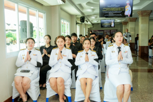 มรภ.เทพสตรี ร่วมพิธีทำบุญตักบาตรและพิธีบำเพ็ญกุศล อุทิศถวายเป็นพระกุศลแด่ สมเด็จพระเจ้าลูกเธอ เจ้าฟ้าพัชรกิติยาภาฯ ในวาระครบ 15 วัน (ปัณรสมวาร)