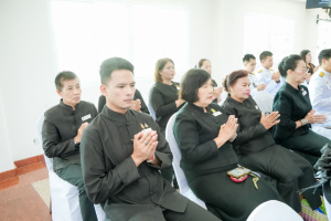 มรภ.เทพสตรี ร่วมพิธีทำบุญตักบาตรและพิธีบำเพ็ญกุศล อุทิศถวายเป็นพระกุศลแด่ สมเด็จพระเจ้าลูกเธอ เจ้าฟ้าพัชรกิติยาภาฯ ในวาระครบ 15 วัน (ปัณรสมวาร)