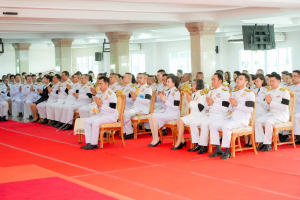 มรภ.เทพสตรี ร่วมพิธีทำบุญตักบาตรและพิธีบำเพ็ญกุศล อุทิศถวายเป็นพระกุศลแด่ สมเด็จพระเจ้าลูกเธอ เจ้าฟ้าพัชรกิติยาภาฯ ในวาระครบ 15 วัน (ปัณรสมวาร)