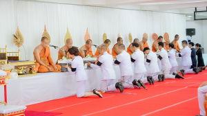 มรภ.เทพสตรี ร่วมพิธีทำบุญตักบาตรและพิธีบำเพ็ญกุศล อุทิศถวายเป็นพระกุศลแด่ สมเด็จพระเจ้าลูกเธอ เจ้าฟ้าพัชรกิติยาภาฯ ในวาระครบ 15 วัน (ปัณรสมวาร)