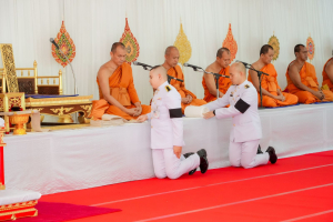 มรภ.เทพสตรี ร่วมพิธีทำบุญตักบาตรและพิธีบำเพ็ญกุศล อุทิศถวายเป็นพระกุศลแด่ สมเด็จพระเจ้าลูกเธอ เจ้าฟ้าพัชรกิติยาภาฯ ในวาระครบ 15 วัน (ปัณรสมวาร)
