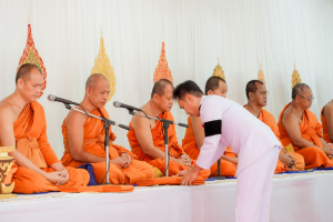 มรภ.เทพสตรี ร่วมพิธีทำบุญตักบาตรและพิธีบำเพ็ญกุศล อุทิศถวายเป็นพระกุศลแด่ สมเด็จพระเจ้าลูกเธอ เจ้าฟ้าพัชรกิติยาภาฯ ในวาระครบ 15 วัน (ปัณรสมวาร)