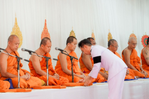 มรภ.เทพสตรี ร่วมพิธีทำบุญตักบาตรและพิธีบำเพ็ญกุศล อุทิศถวายเป็นพระกุศลแด่ สมเด็จพระเจ้าลูกเธอ เจ้าฟ้าพัชรกิติยาภาฯ ในวาระครบ 15 วัน (ปัณรสมวาร)