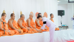 มรภ.เทพสตรี ร่วมพิธีทำบุญตักบาตรและพิธีบำเพ็ญกุศล อุทิศถวายเป็นพระกุศลแด่ สมเด็จพระเจ้าลูกเธอ เจ้าฟ้าพัชรกิติยาภาฯ ในวาระครบ 15 วัน (ปัณรสมวาร)