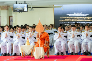 มรภ.เทพสตรี ร่วมพิธีทำบุญตักบาตรและพิธีบำเพ็ญกุศล อุทิศถวายเป็นพระกุศลแด่ สมเด็จพระเจ้าลูกเธอ เจ้าฟ้าพัชรกิติยาภาฯ ในวาระครบ 15 วัน (ปัณรสมวาร)