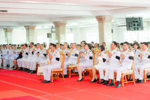 มรภ.เทพสตรี ร่วมพิธีทำบุญตักบาตรและพิธีบำเพ็ญกุศล อุทิศถวายเป็นพระกุศลแด่ สมเด็จพระเจ้าลูกเธอ เจ้าฟ้าพัชรกิติยาภาฯ ในวาระครบ 15 วัน (ปัณรสมวาร)