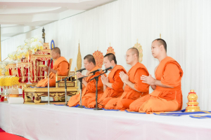 มรภ.เทพสตรี ร่วมพิธีทำบุญตักบาตรและพิธีบำเพ็ญกุศล อุทิศถวายเป็นพระกุศลแด่ สมเด็จพระเจ้าลูกเธอ เจ้าฟ้าพัชรกิติยาภาฯ ในวาระครบ 15 วัน (ปัณรสมวาร)