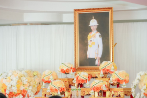 มรภ.เทพสตรี ร่วมพิธีทำบุญตักบาตรและพิธีบำเพ็ญกุศล อุทิศถวายเป็นพระกุศลแด่ สมเด็จพระเจ้าลูกเธอ เจ้าฟ้าพัชรกิติยาภาฯ ในวาระครบ 15 วัน (ปัณรสมวาร)