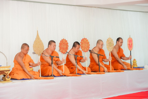 มรภ.เทพสตรี ร่วมพิธีทำบุญตักบาตรและพิธีบำเพ็ญกุศล อุทิศถวายเป็นพระกุศลแด่ สมเด็จพระเจ้าลูกเธอ เจ้าฟ้าพัชรกิติยาภาฯ ในวาระครบ 15 วัน (ปัณรสมวาร)