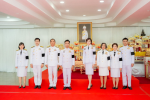 มรภ.เทพสตรี ร่วมพิธีทำบุญตักบาตรและพิธีบำเพ็ญกุศล อุทิศถวายเป็นพระกุศลแด่ สมเด็จพระเจ้าลูกเธอ เจ้าฟ้าพัชรกิติยาภาฯ ในวาระครบ 15 วัน (ปัณรสมวาร)