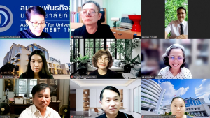มรภ.เทพสตรี ร่วมกับ สมาคมพันธกิจสัมพันธ์มหาวิทยาลัยกับสังคม จัดประชุมแลกเปลี่ยนประสบการณ์ยกระดับผลงานวิชาการรับใช้ท้องถิ่น 7 บท เพื่อขอกำหนดตำแหน่ง ผศ.