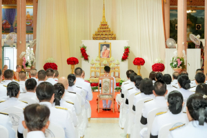 มรภ.เทพสตรี ร่วมงานฉลองพระชนมายุ 99 พรรษา สมเด็จพระอริยวงศาคตญาณ สมเด็จพระสังฆราช สกลมหาสังฆปรินายก 26 มิถุนายน 2569