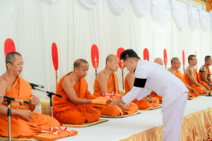 มรภ.เทพสตรี ร่วมงานฉลองพระชนมายุ 99 พรรษา สมเด็จพระอริยวงศาคตญาณ สมเด็จพระสังฆราช สกลมหาสังฆปรินายก 26 มิถุนายน 2569