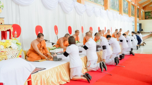 มรภ.เทพสตรี ร่วมงานฉลองพระชนมายุ 99 พรรษา สมเด็จพระอริยวงศาคตญาณ สมเด็จพระสังฆราช สกลมหาสังฆปรินายก 26 มิถุนายน 2569
