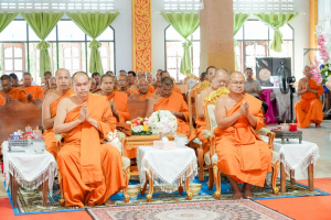 มรภ.เทพสตรี ร่วมงานฉลองพระชนมายุ 99 พรรษา สมเด็จพระอริยวงศาคตญาณ สมเด็จพระสังฆราช สกลมหาสังฆปรินายก 26 มิถุนายน 2569