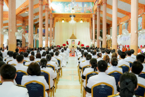 มรภ.เทพสตรี ร่วมงานฉลองพระชนมายุ 99 พรรษา สมเด็จพระอริยวงศาคตญาณ สมเด็จพระสังฆราช สกลมหาสังฆปรินายก 26 มิถุนายน 2569