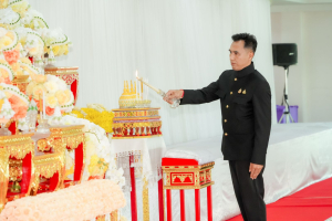 มรภ.เทพสตรี ร่วมพิธีสวดพระพุทธมนต์และเจริญจิตภาวนาอุทิศถวายพระราชกุศลแด่ สมเด็จพระบรมราชชนนีพันปีหลวง และอุทิศถวายพระกุศลแด่ สมเด็จพระเจ้าลูกเธอ เจ้าฟ้าพัชรกิติยาภาฯ