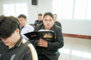 มรภ.เทพสตรี ร่วมพิธีสวดพระพุทธมนต์และเจริญจิตภาวนาอุทิศถวายพระราชกุศลแด่ สมเด็จพระบรมราชชนนีพันปีหลวง และอุทิศถวายพระกุศลแด่ สมเด็จพระเจ้าลูกเธอ เจ้าฟ้าพัชรกิติยาภาฯ