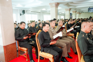 มรภ.เทพสตรี ร่วมพิธีสวดพระพุทธมนต์และเจริญจิตภาวนาอุทิศถวายพระราชกุศลแด่ สมเด็จพระบรมราชชนนีพันปีหลวง และอุทิศถวายพระกุศลแด่ สมเด็จพระเจ้าลูกเธอ เจ้าฟ้าพัชรกิติยาภาฯ