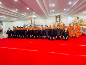 มรภ.เทพสตรี ร่วมพิธีสวดพระพุทธมนต์และเจริญจิตภาวนาอุทิศถวายพระราชกุศลแด่ สมเด็จพระบรมราชชนนีพันปีหลวง และอุทิศถวายพระกุศลแด่ สมเด็จพระเจ้าลูกเธอ เจ้าฟ้าพัชรกิติยาภาฯ