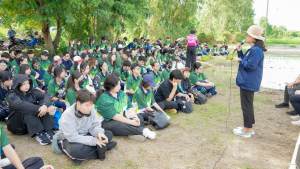 อธิการบดี นำทีมผู้บริหาร มรภ.เทพสตรี ลงพื้นที่ให้กำลังใจนักศึกษาใหม่ ร่วมสืบสานศาสตร์พระราชา สู่การประยุกต์ใช้ในชีวิตจริง
