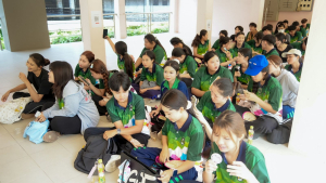 อธิการบดี นำทีมผู้บริหาร มรภ.เทพสตรี ลงพื้นที่ให้กำลังใจนักศึกษาใหม่ ร่วมสืบสานศาสตร์พระราชา สู่การประยุกต์ใช้ในชีวิตจริง