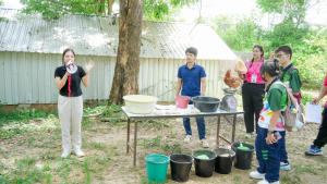 อธิการบดี นำทีมผู้บริหาร มรภ.เทพสตรี ลงพื้นที่ให้กำลังใจนักศึกษาใหม่ ร่วมสืบสานศาสตร์พระราชา สู่การประยุกต์ใช้ในชีวิตจริง