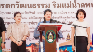 มรภ.เทพสตรี จับมือจังหวัดลพบุรี และภาคีเครือข่าย เปิดตัวเส้นทางท่องเที่ยวเชิงสร้างสรรค์ พลิกฟื้นเศรษฐกิจริมแม่น้ำลพบุรี