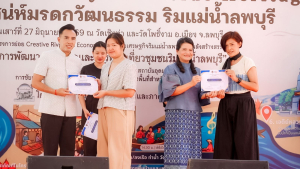 มรภ.เทพสตรี จับมือจังหวัดลพบุรี และภาคีเครือข่าย เปิดตัวเส้นทางท่องเที่ยวเชิงสร้างสรรค์ พลิกฟื้นเศรษฐกิจริมแม่น้ำลพบุรี
